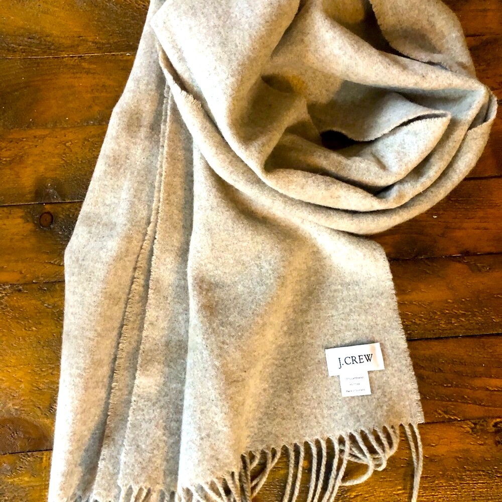 Jcrew Lambswool Scarf